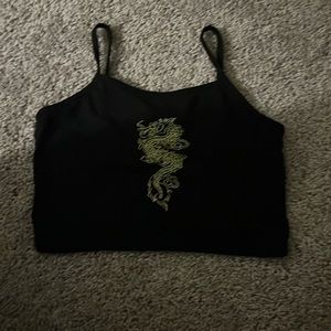 No specific brand crop top